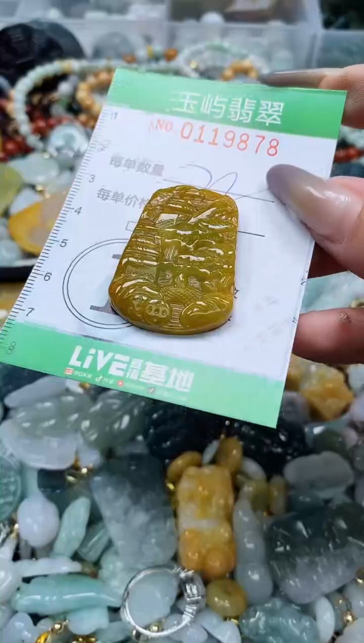 翡翠未镶嵌颈饰闪购0119878