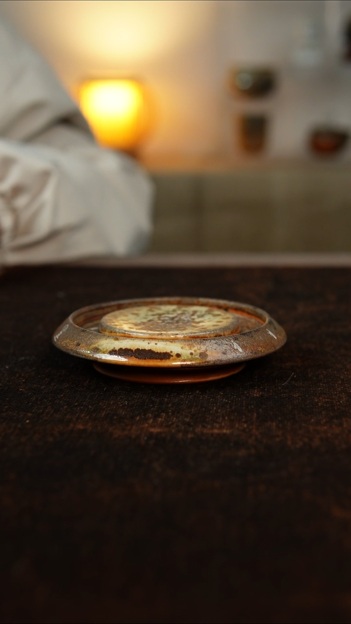 景德镇柴烧 雕刻作品 11.5cm   79