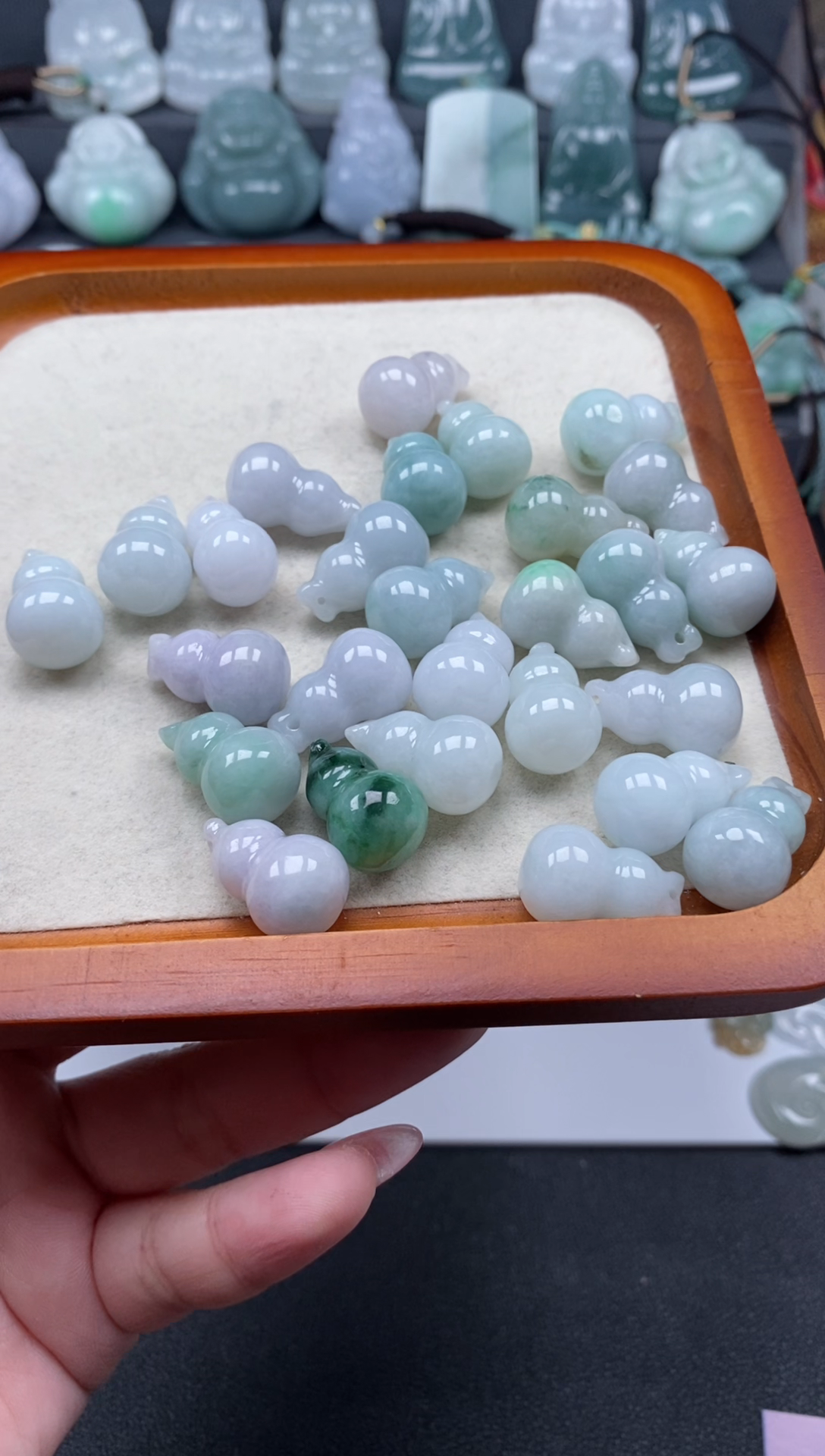 【闪购商品】翡翠颈饰未镶嵌天然翡翠多样性发货发其一