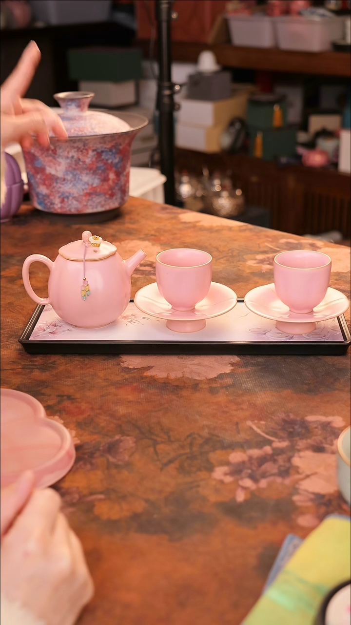 【闪购商品】陶瓷茶具（无礼盒无茶盘）@@A11147