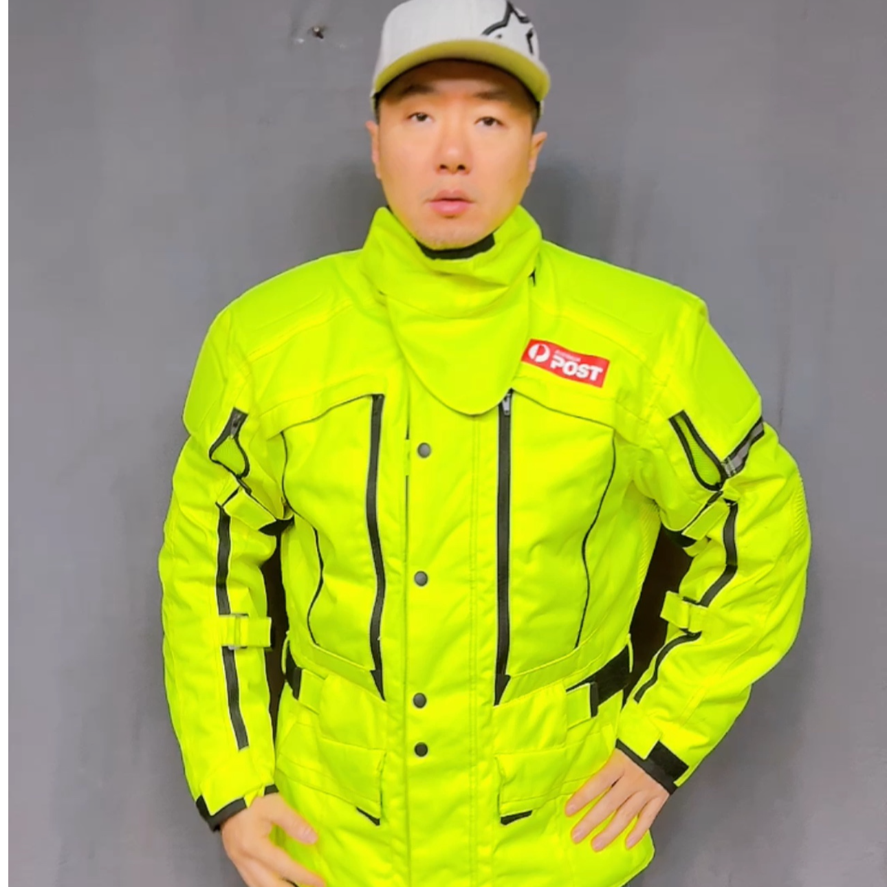 DR-摩托车拉力摩旅防摔骑行服防风防水防暴雨三层四季全能男