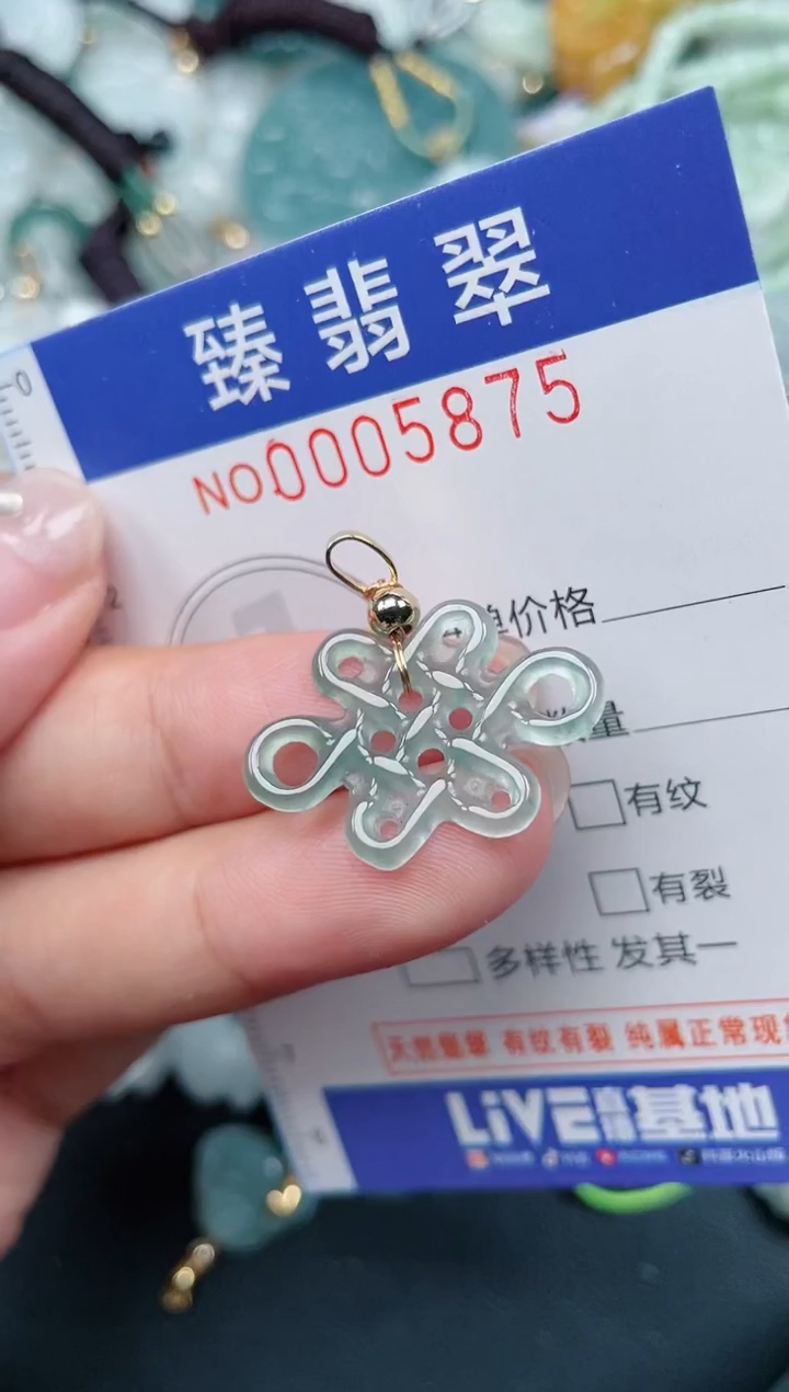 颈饰未镶嵌翡翠.0005875