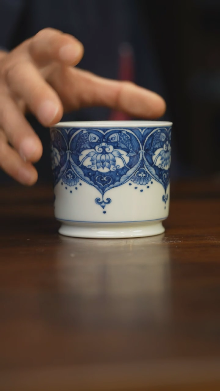 【闪购商品】杯柴窑青花 破价福利