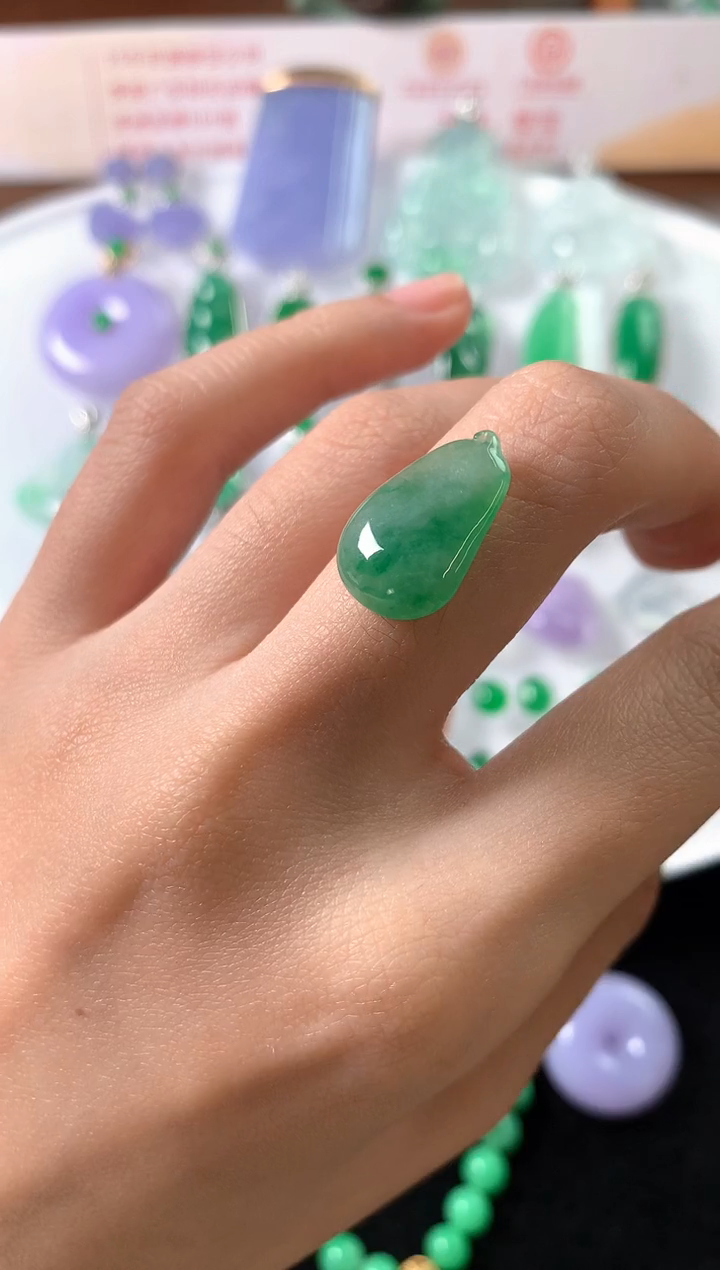 未镶嵌定制翡翠裸石（镶嵌定制）