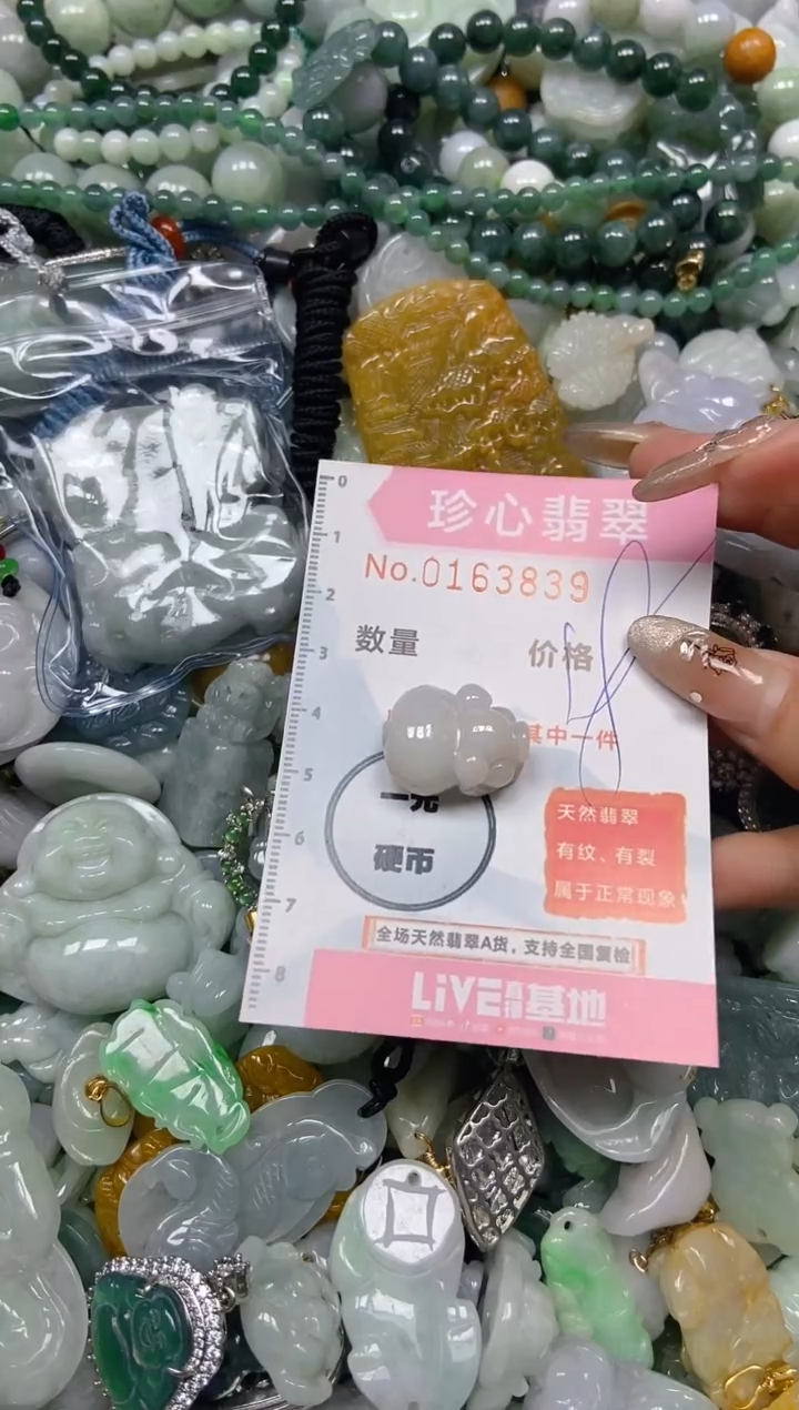【闪购商品】翡翠颈饰未镶嵌闪购0163839