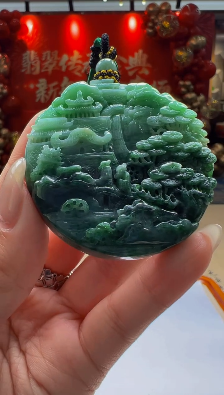 【闪购商品】定制翡翠未镶嵌Q2025-1-16-34