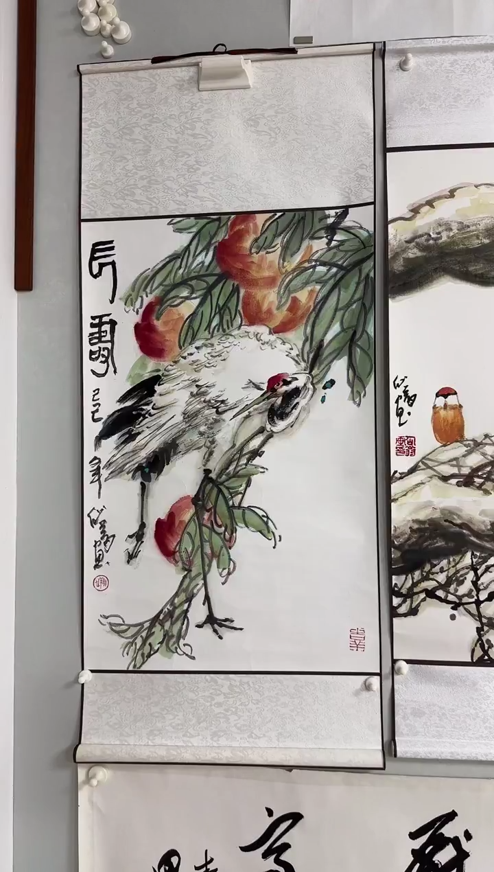 国画笕*人毛翔先老师国画作品