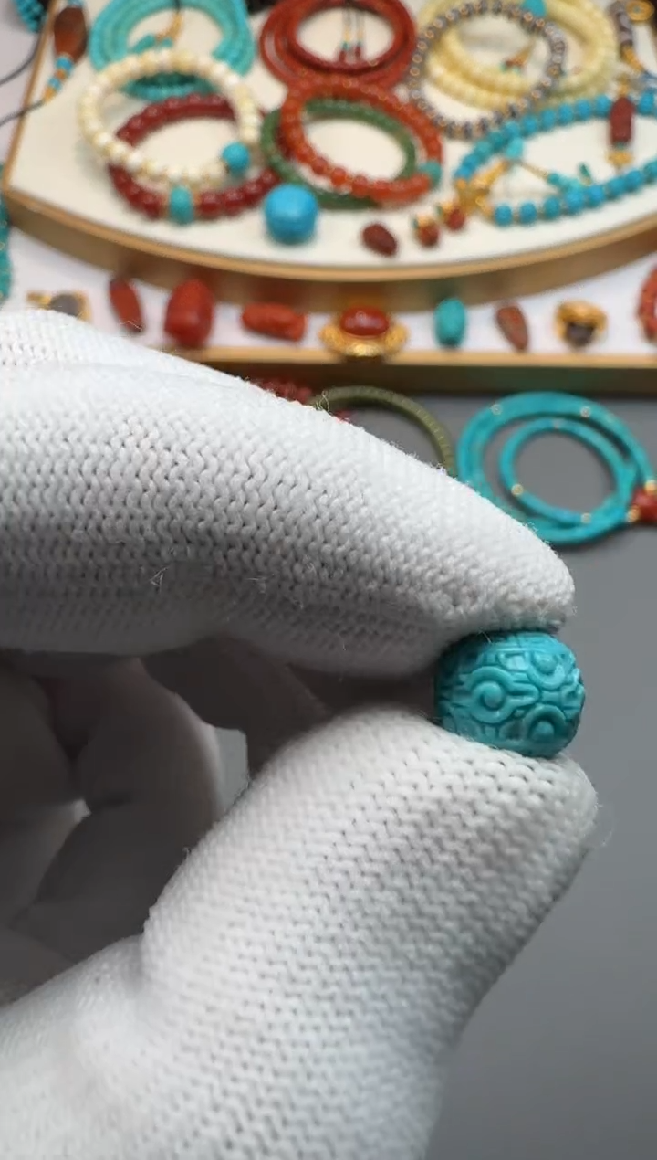 未镶嵌绿松石配饰雨****~111