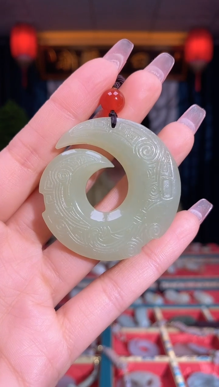 【闪购商品】和田玉颈饰未镶嵌时来运转