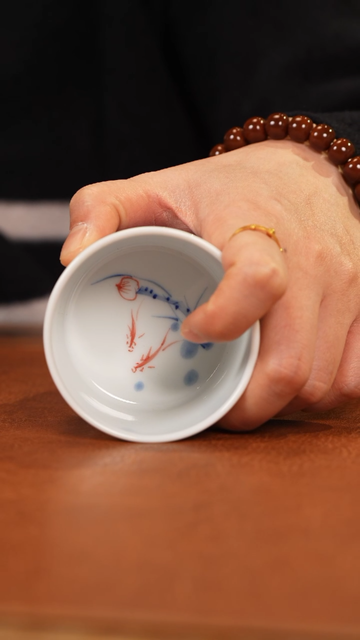 【闪购商品】杯融博花鸟容天杯