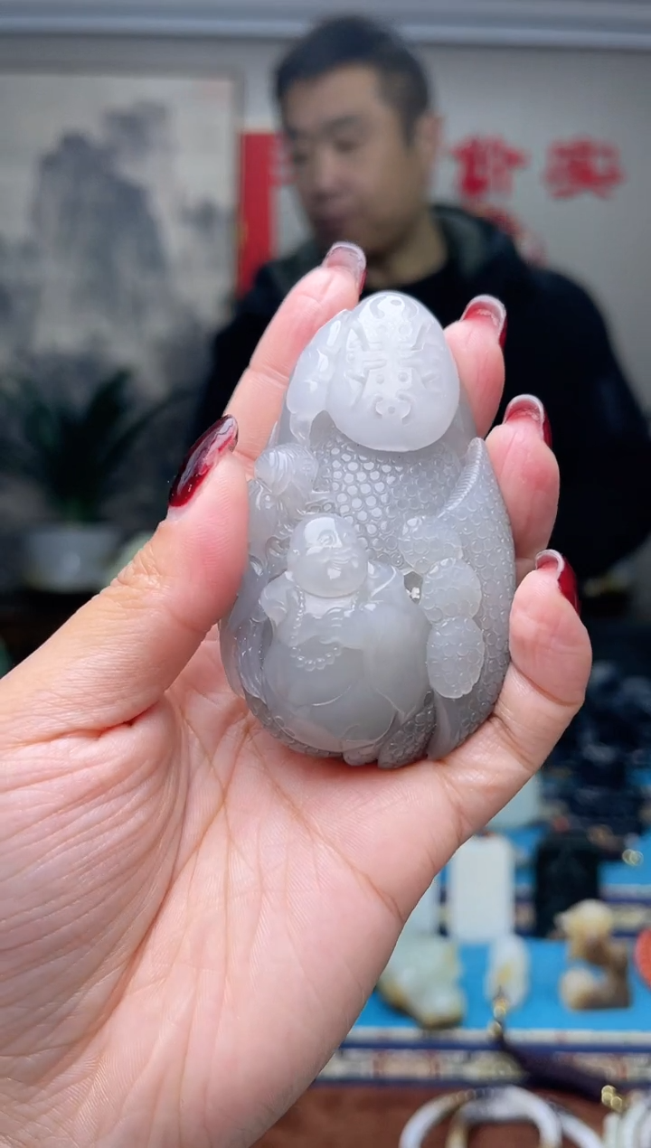 【闪购商品】和田玉挂件未镶嵌1