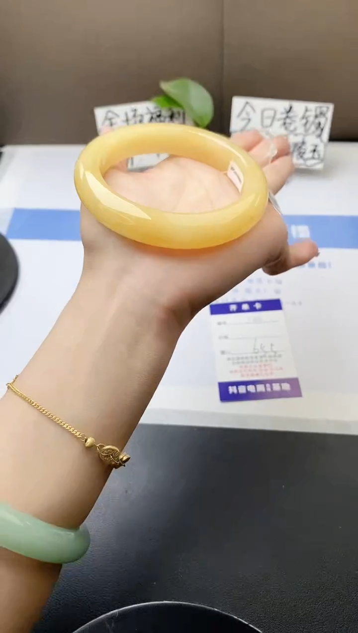 石英质玉手镯未镶嵌j42-HB多样性发货65+