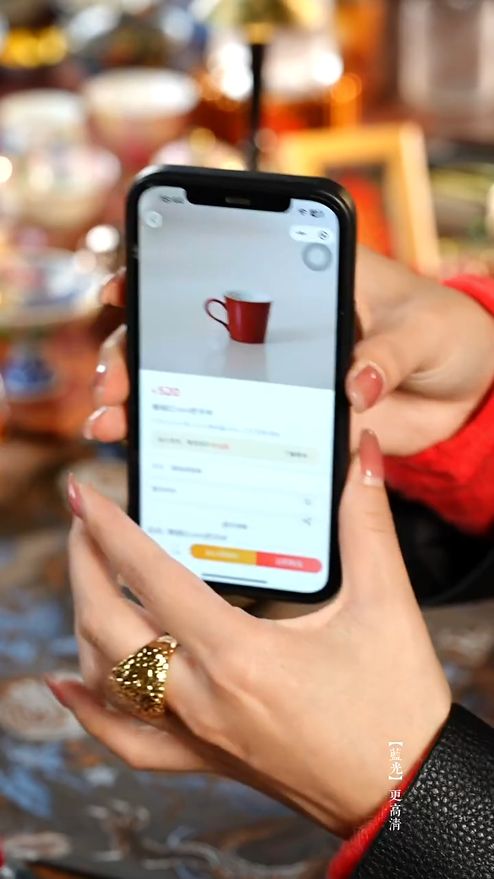 月*@@@@@@@@@@@@@@HL红色把手杯