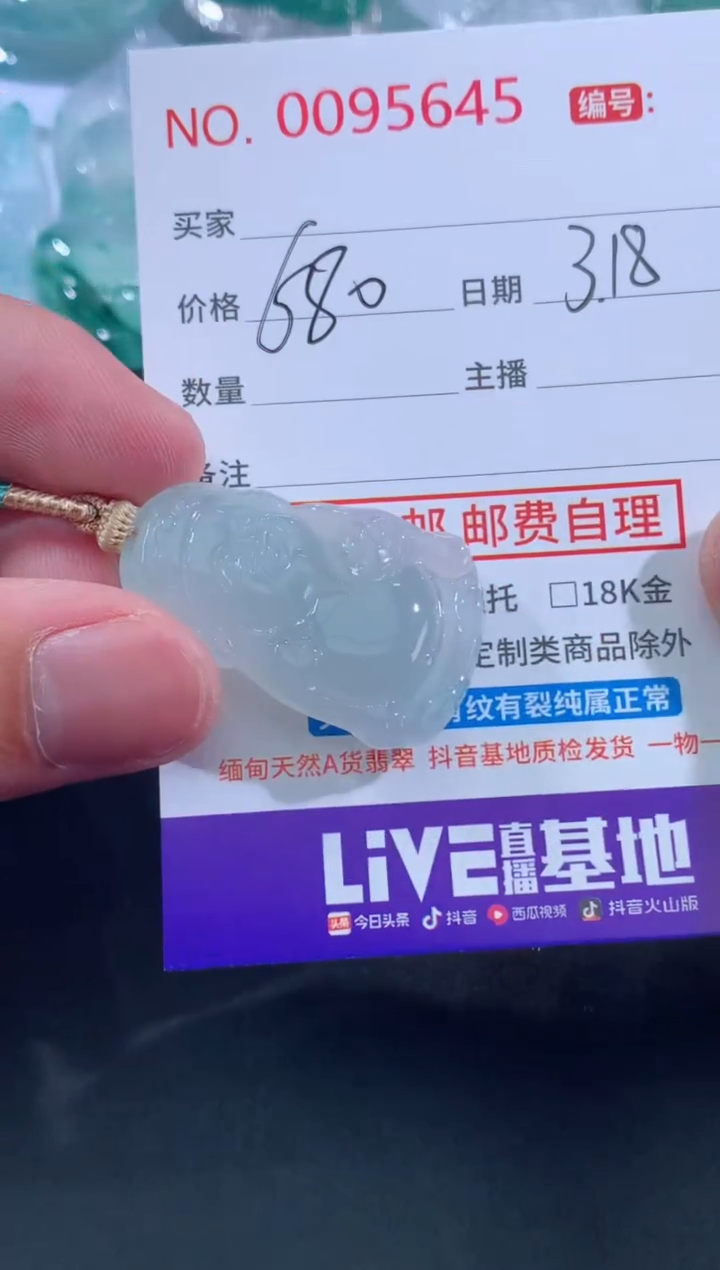 【闪购商品】翡翠未镶嵌颈饰忆