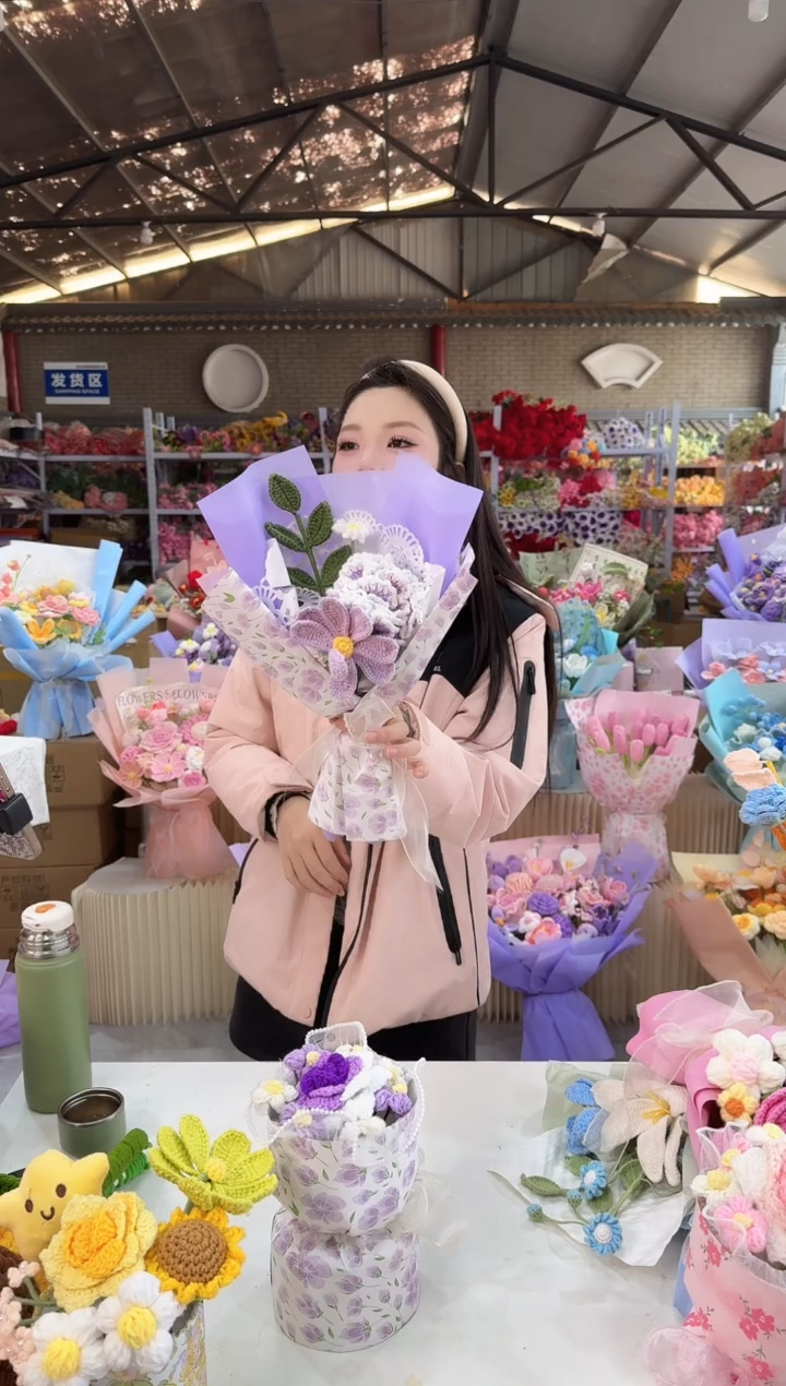 非遗手工花束，孤品清仓+龙宝宝