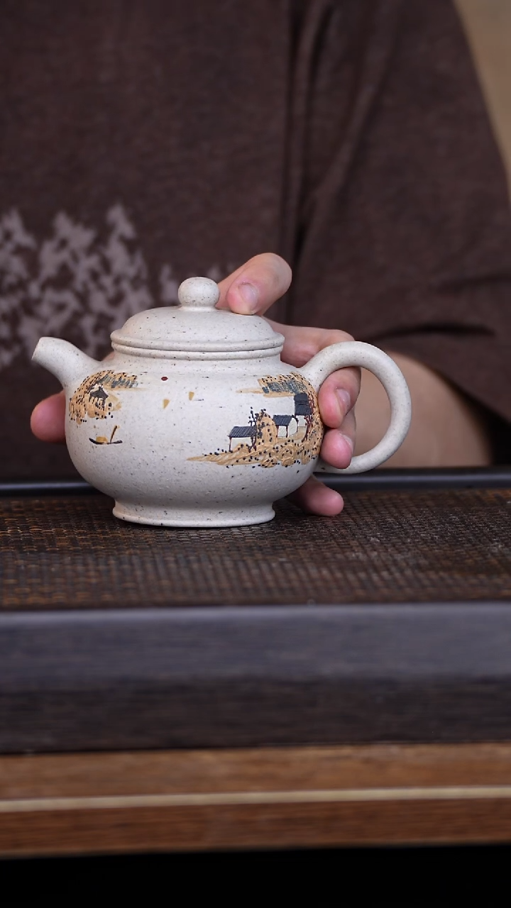茶壶紫砂宜兴手工原矿紫砂壶001