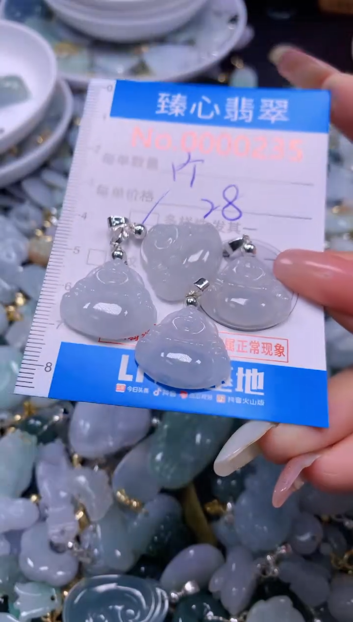 翡翠未镶嵌吊坠(不含链)235多样性发其一
