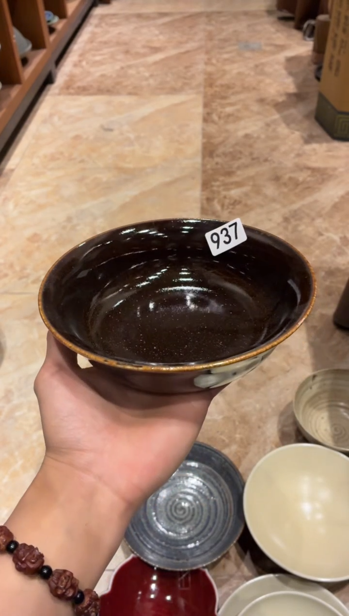 瓷片骑****街937微瑕松木反边盘1个