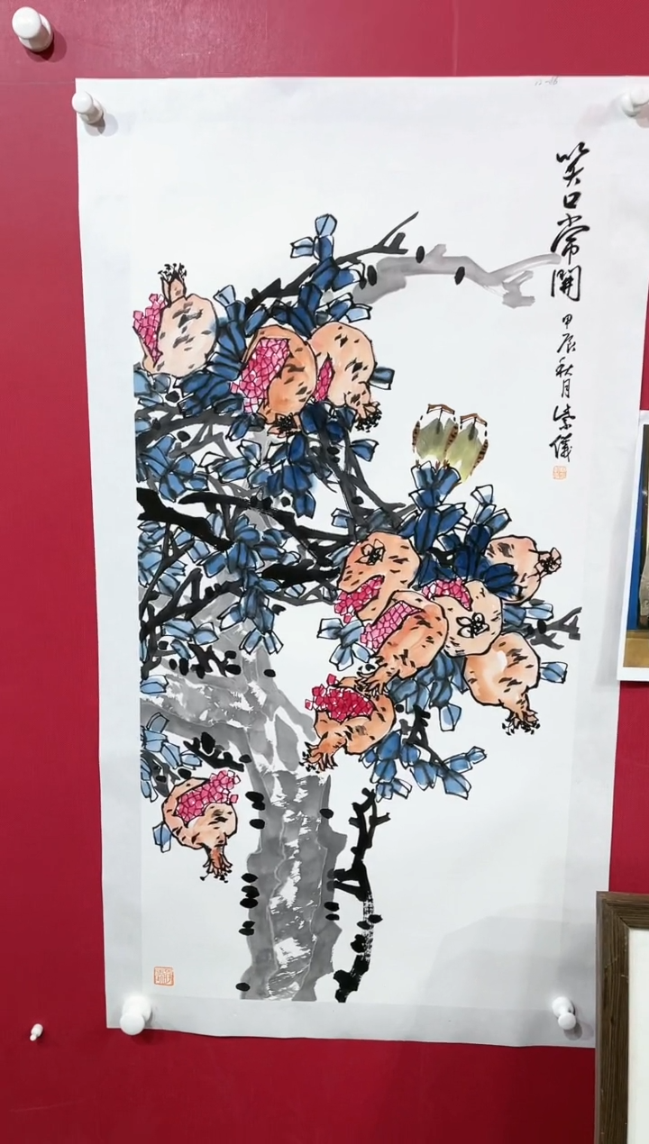 【闪购商品】绘画17林紫仪绘画作品100*50