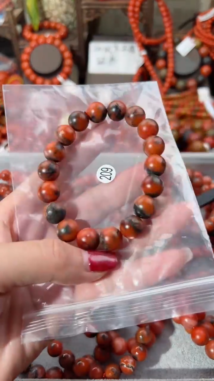 【闪购商品】南红玛瑙手串未镶嵌11