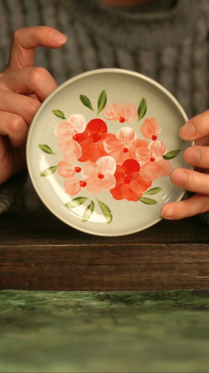 手工手绘瓷器青诗集手工手绘瓷器