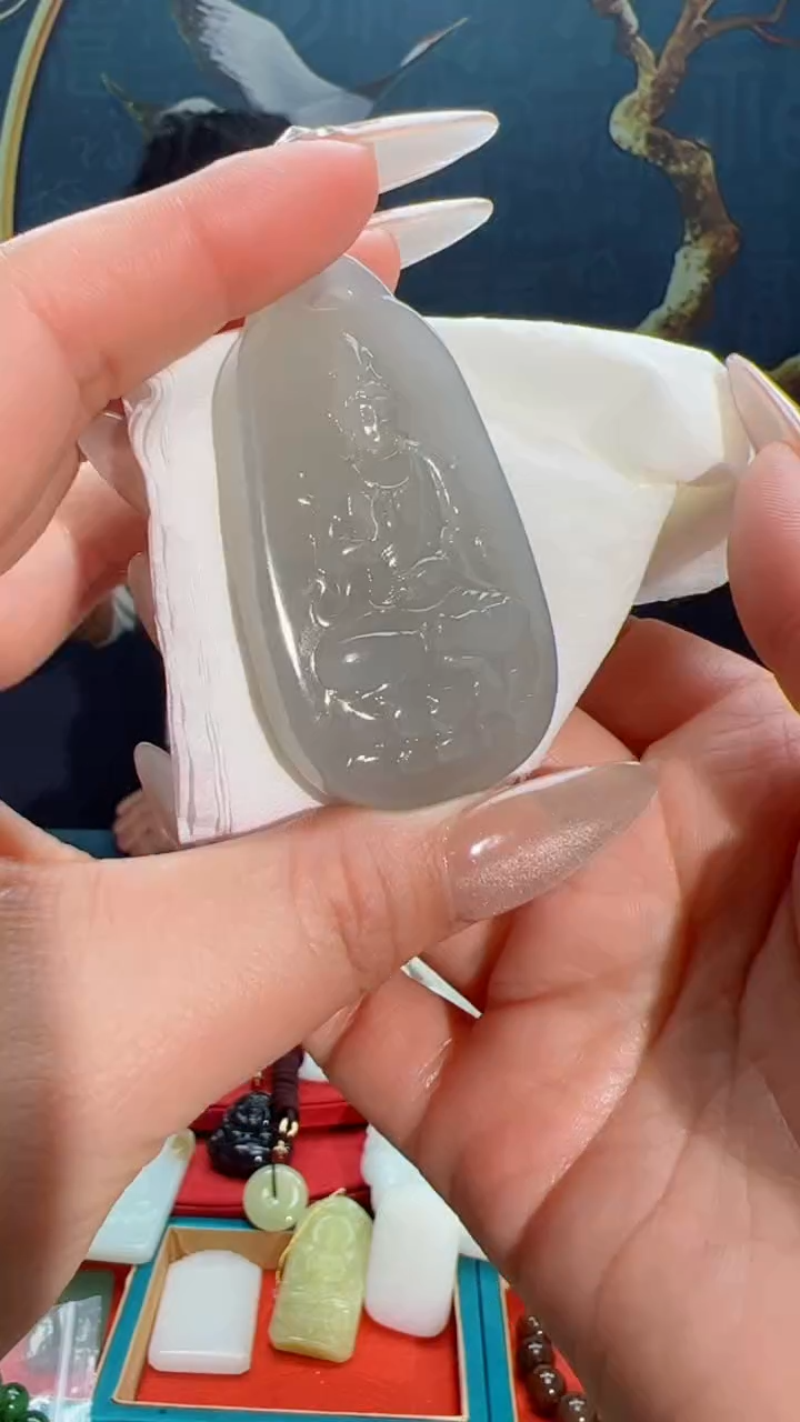 【闪购商品】和田玉吊坠未镶嵌1