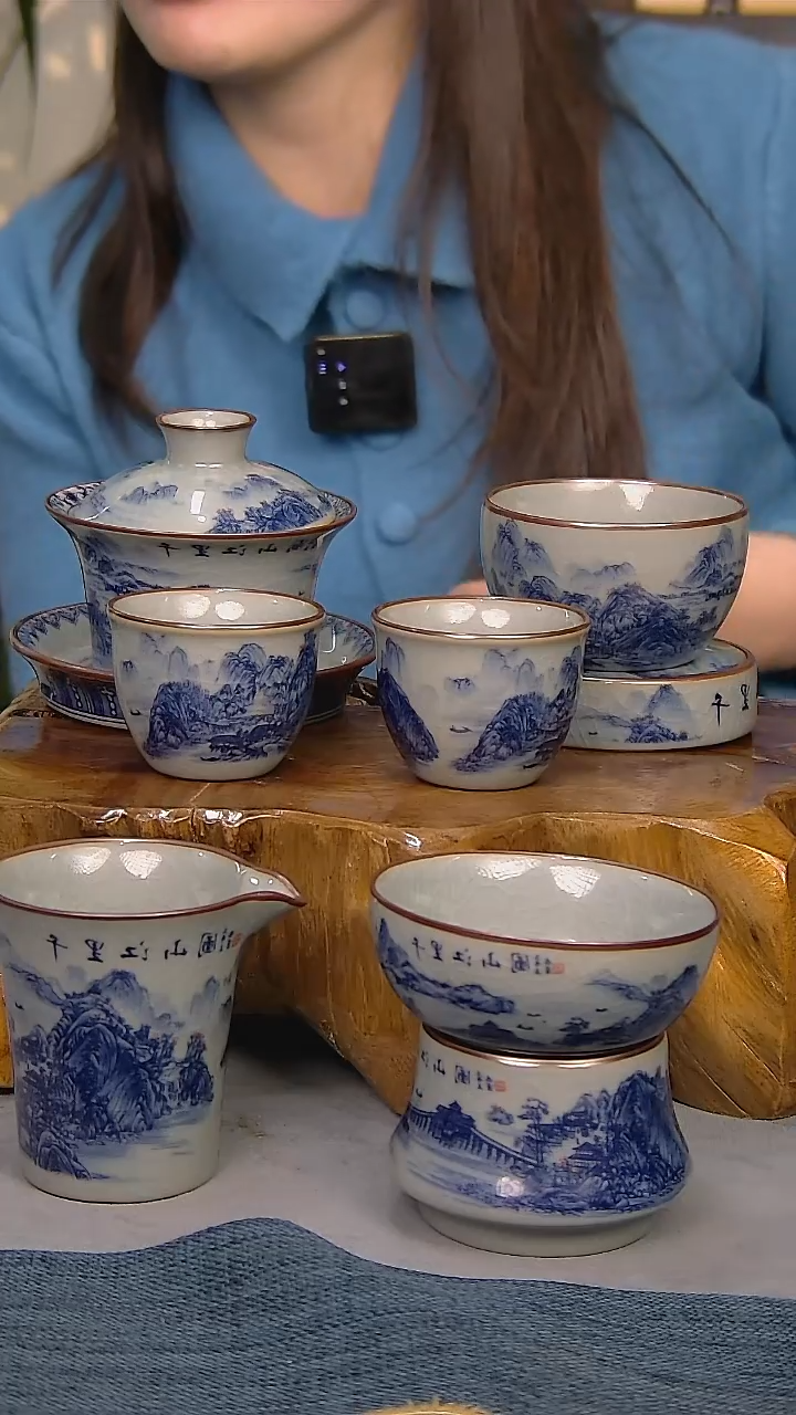 【闪购商品】简装家用款7件套 陶瓷家用茶具系列