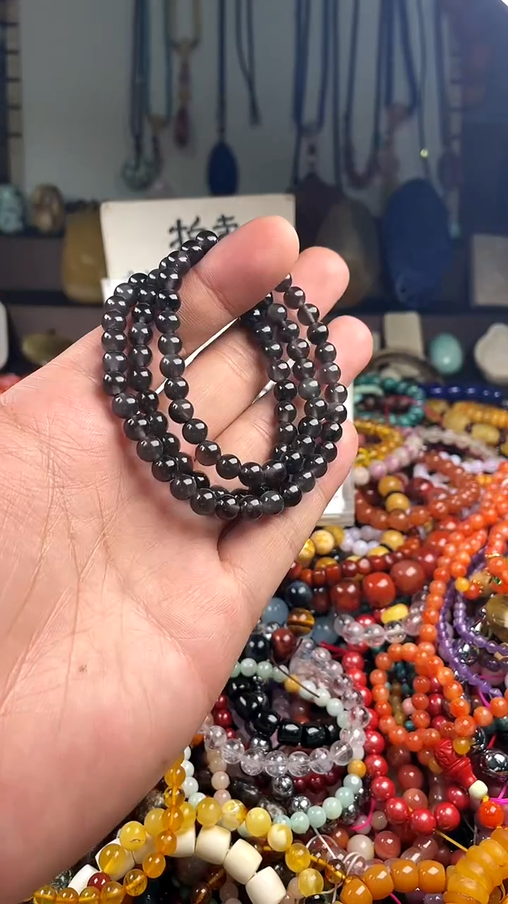 【闪购商品】黑曜岩珠宝奇石未镶嵌（一物一件）148743