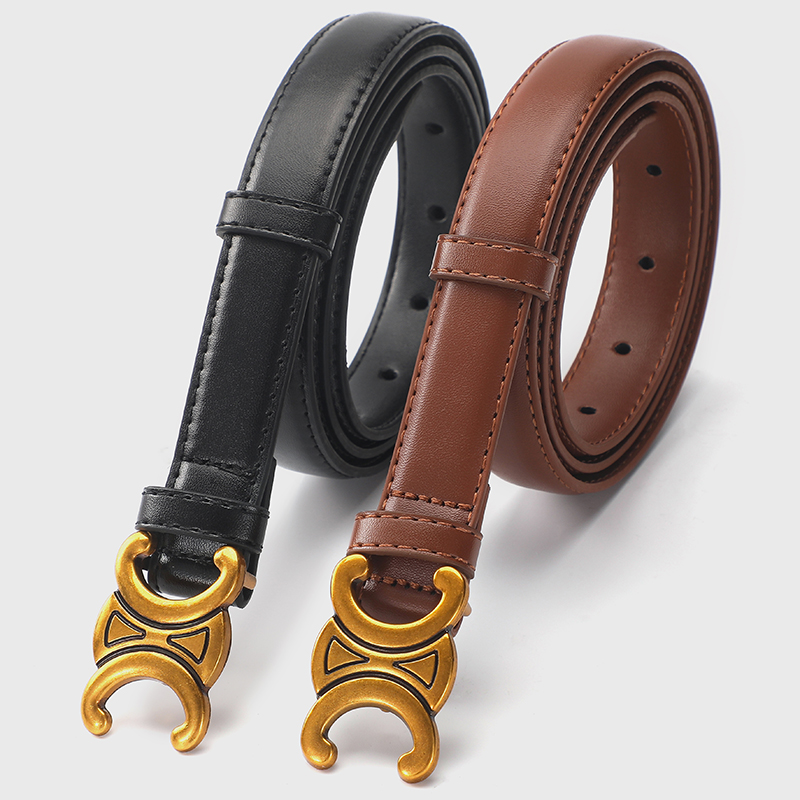 韩版收腰ins风气质女款皮带休闲牛仔裤腰带W12