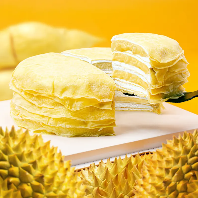 现【坏单包赔】动物奶油蛋糕包邮6英寸榴莲蛋糕千层蛋糕500g