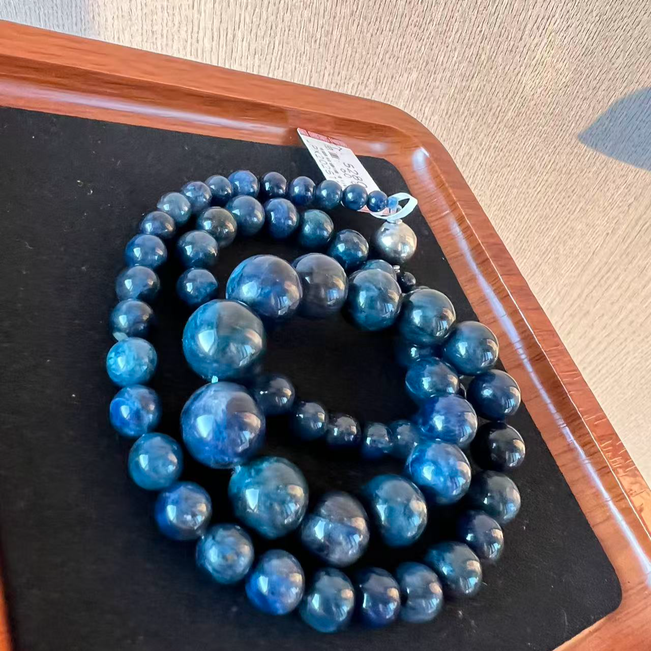 南非国宝舒俱来老油料星际蓝项链礼物男女款生日礼物蓝色时尚