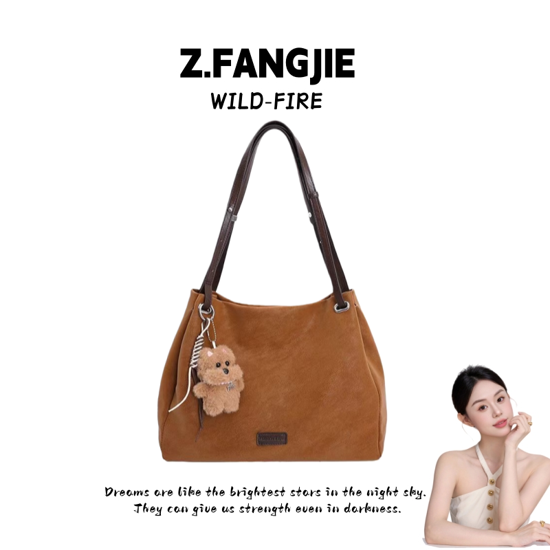 斜挎包欧美风托特包甜美风百搭秋冬简约风单肩轻奢