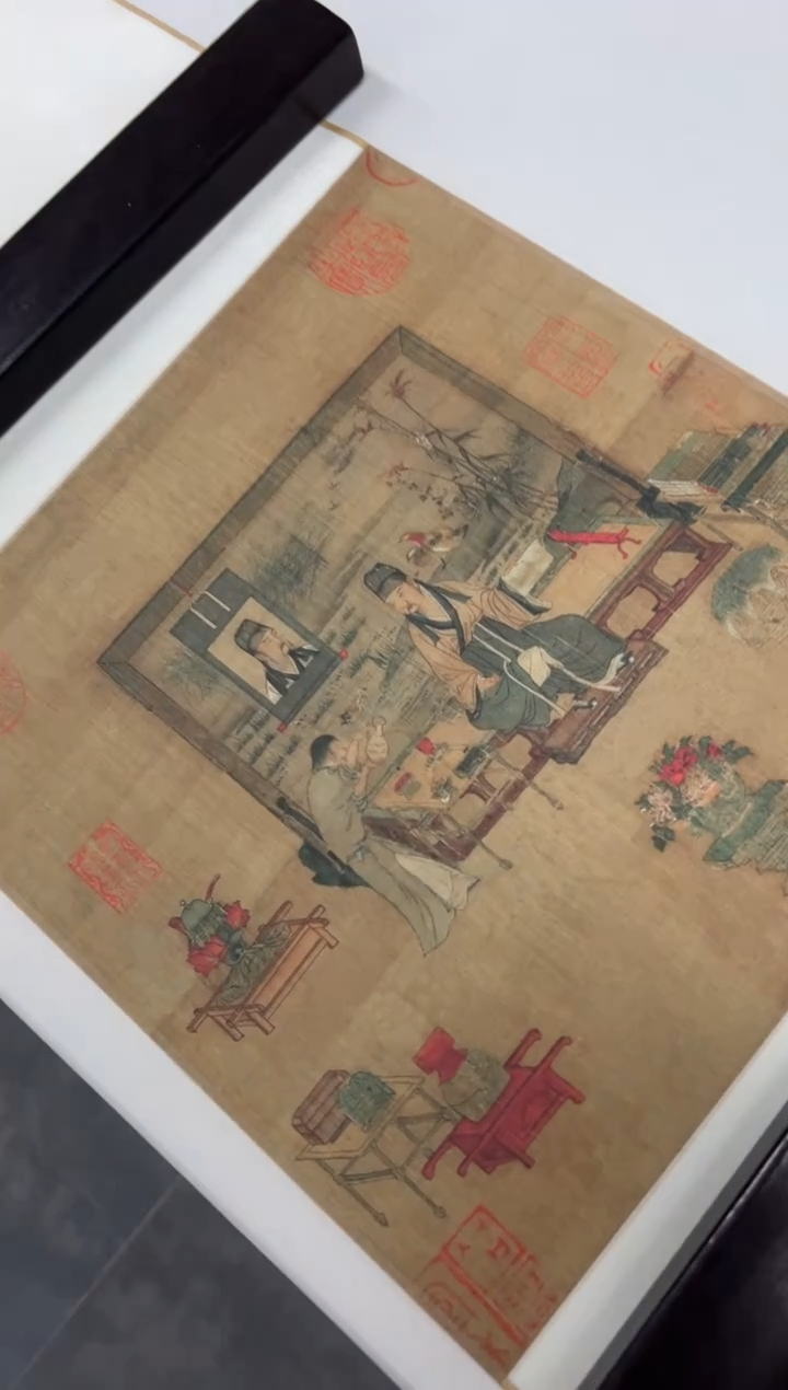  【复刻品】宋佚名 人物图