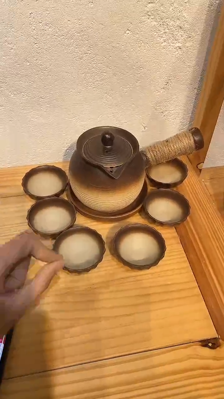 【闪购商品】700ml圆满+陶瓷盖+壶承+6黑花瓣