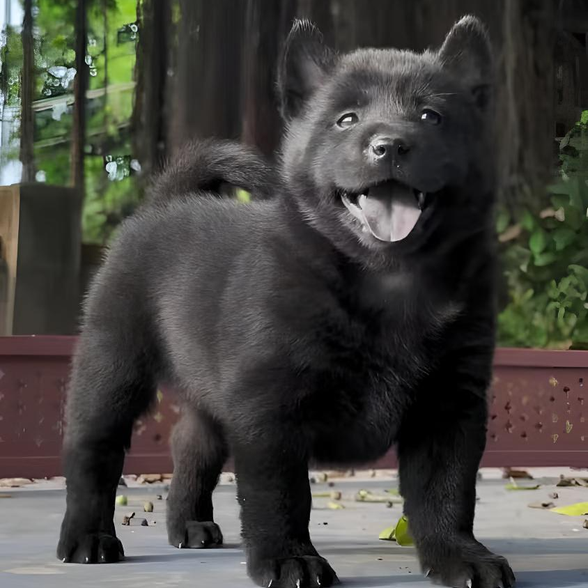 精品五黑犬活体链接