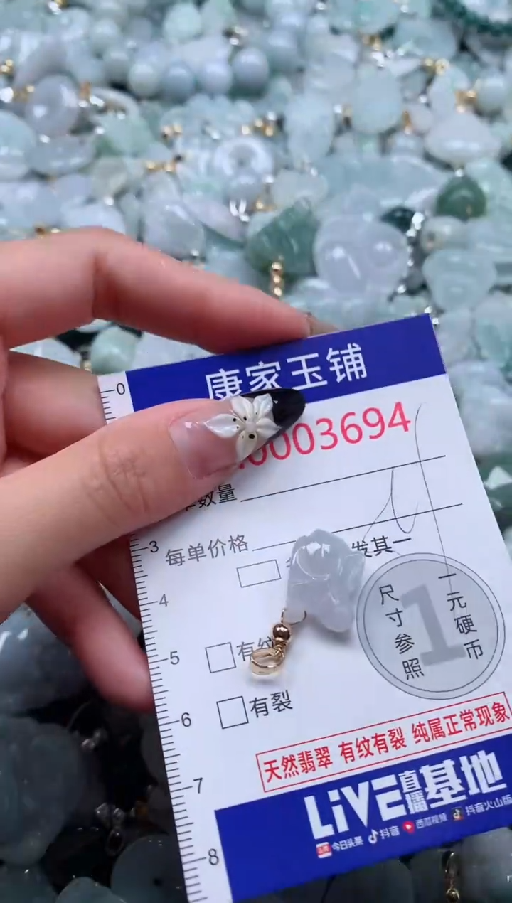 颈饰未镶嵌翡翠3694