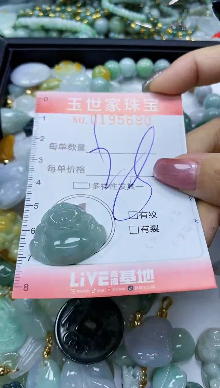 【闪购商品】翡翠颈饰未镶嵌闪购0195690