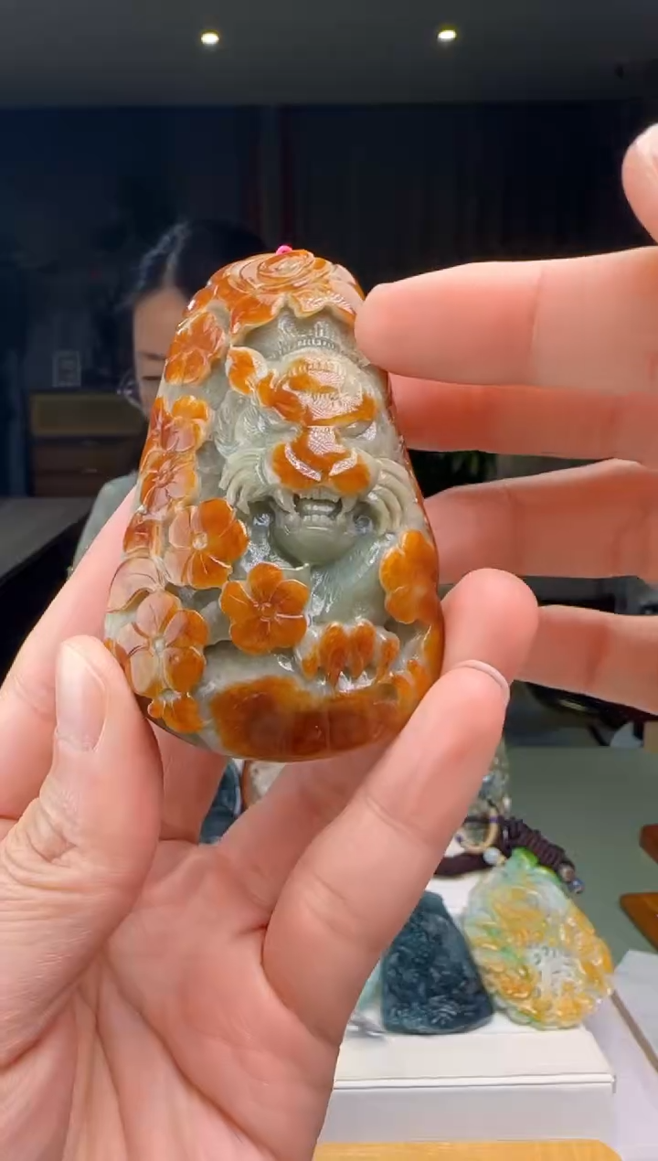 【闪购商品】翡翠吊坠(不含链)未镶嵌DY@@WS1WX27243