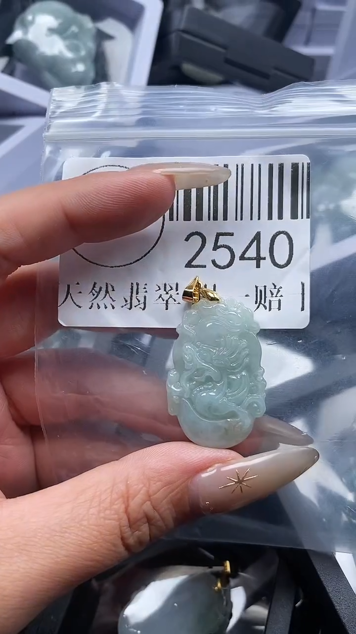 颈饰未镶嵌翡翠2540