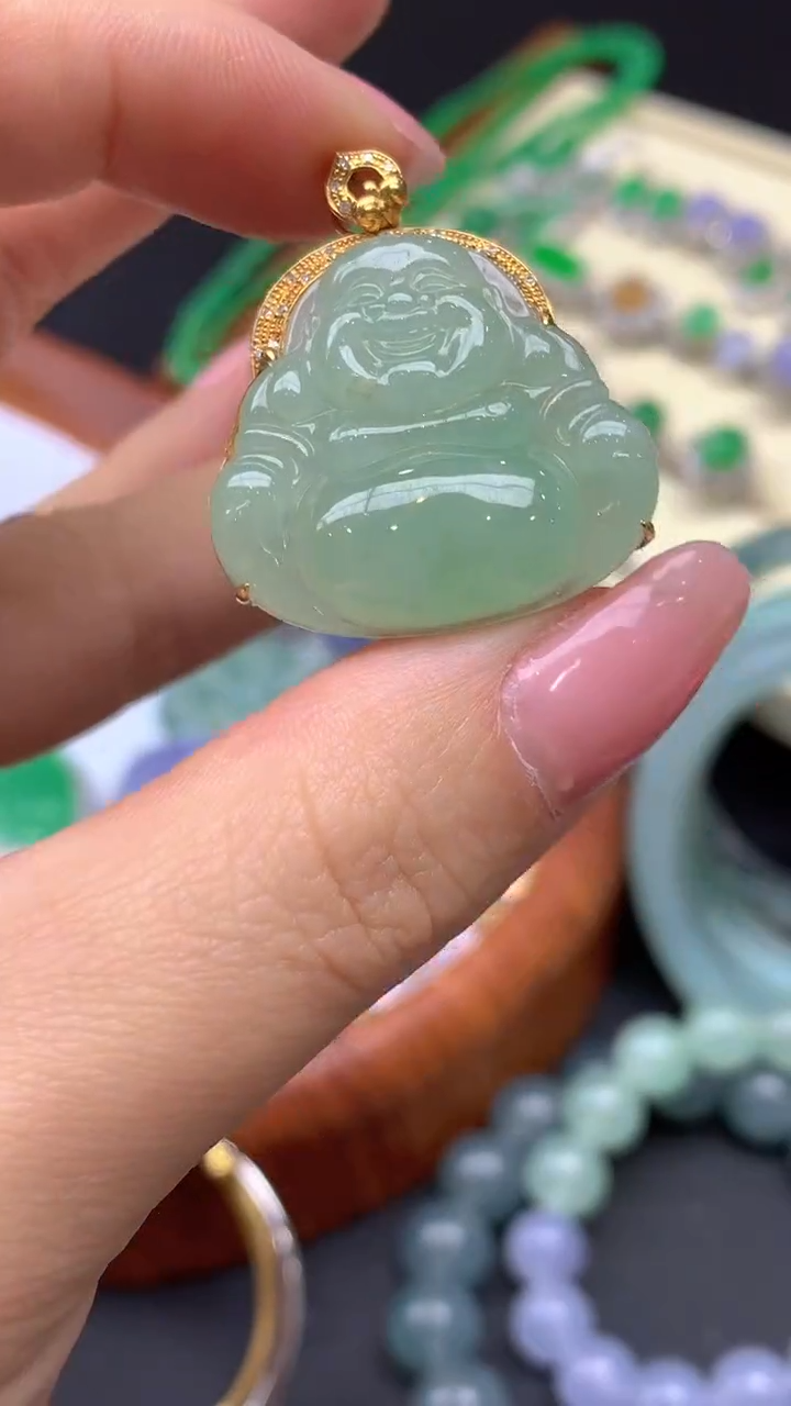 【闪购商品】翡翠颈饰未镶嵌12-天然翡翠