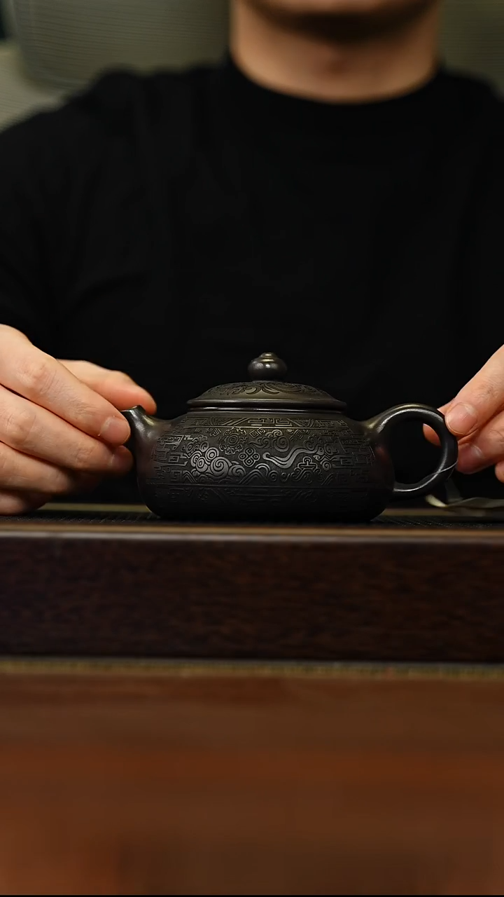 茶壶紫砂宜兴原矿 半手工 紫砂壶容量240CC