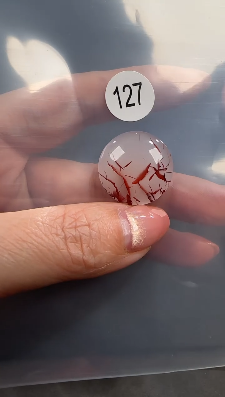 未镶嵌南红玛瑙珠宝半成品原矿无优化无胶裂散花戒面