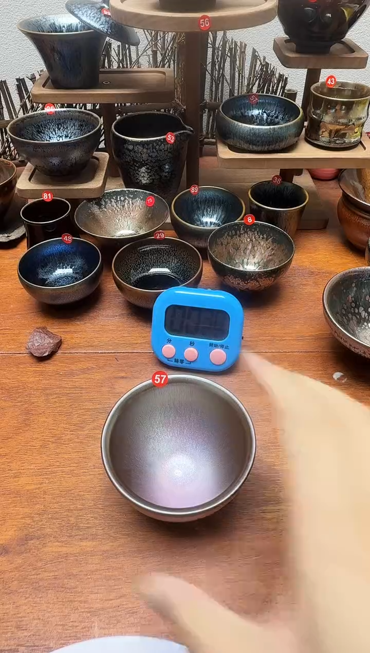 茶盏路*的57号建盏工匠茶器