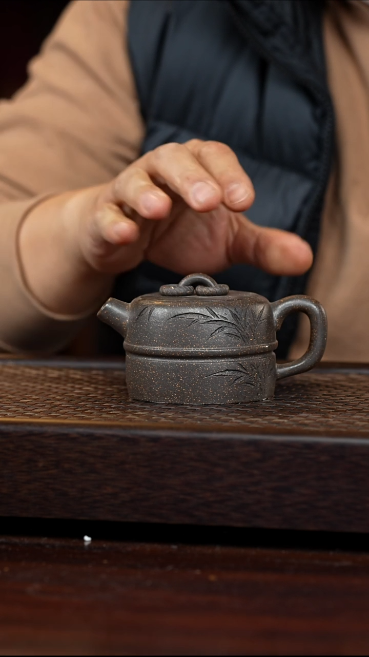 茶壶紫砂丹壶溢香紫砂壶微瑕170cc