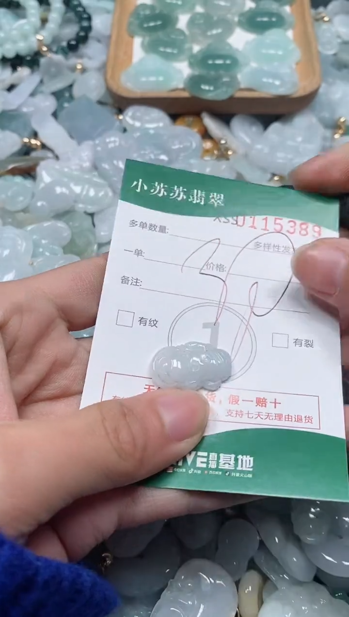 【闪购商品】翡翠颈饰未镶嵌闪购商品0115389