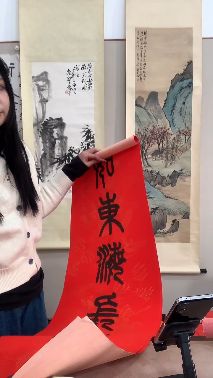 【闪购商品】书法J赵老师书法对联作品一件