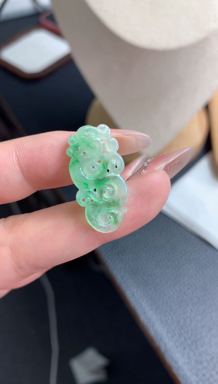 【闪购商品】定制翡翠未镶嵌仿古龙