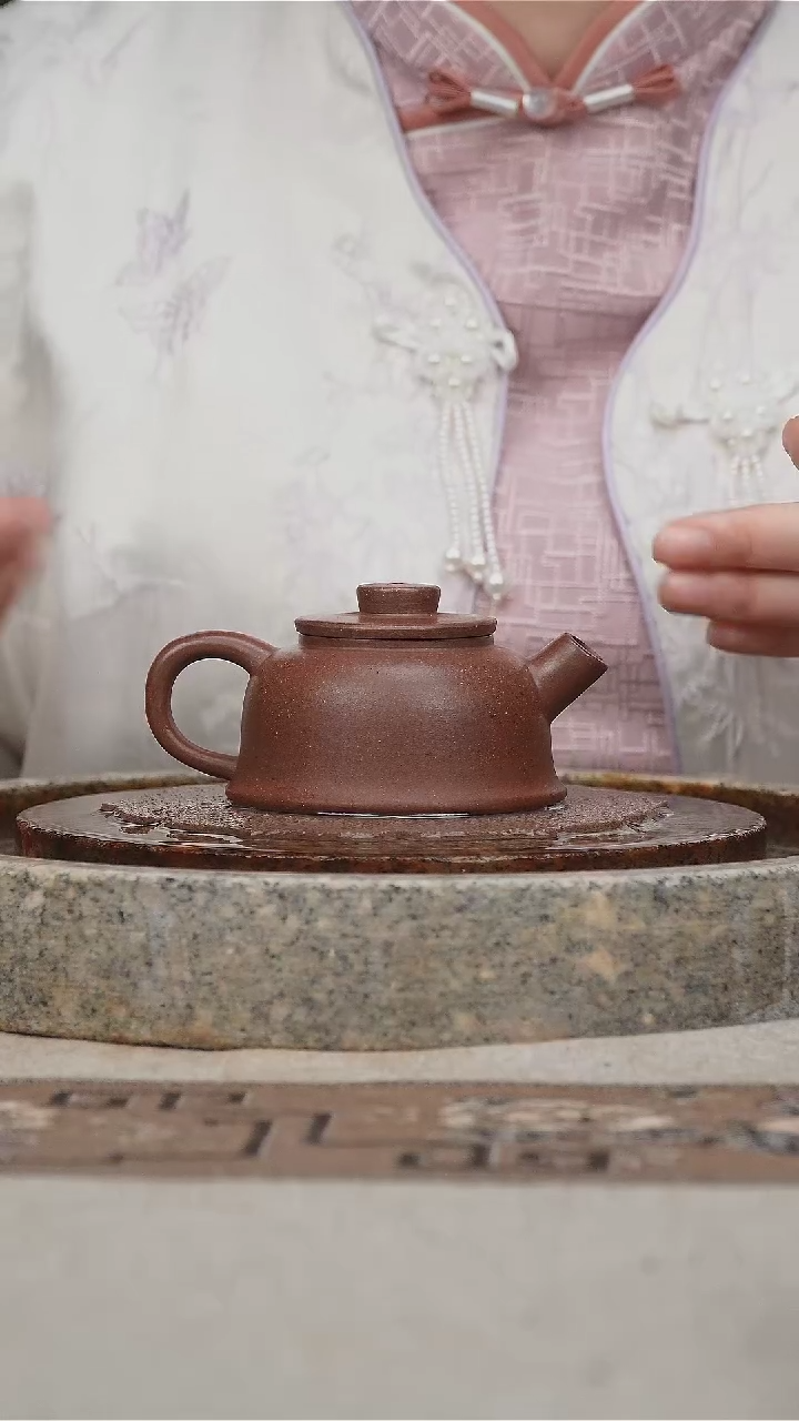 【闪购商品】紫砂茶壶紫泥巨轮150