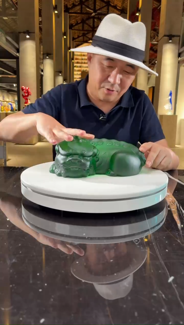 摆件CS0202042绿色卧福貔貅