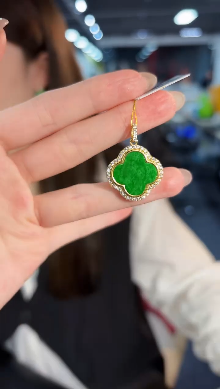 【闪购商品】翡翠颈饰未镶嵌缅料A货/支持复检/一件